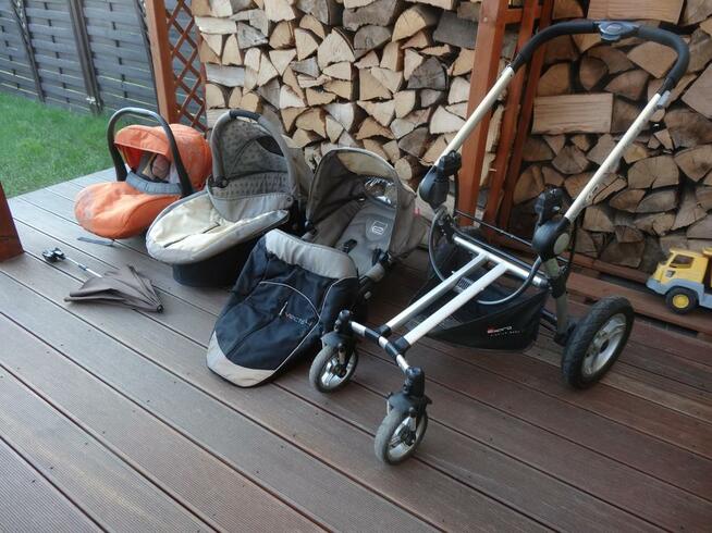 używany wózek Espiro vector pro. Gondola + spacerówka +fotel