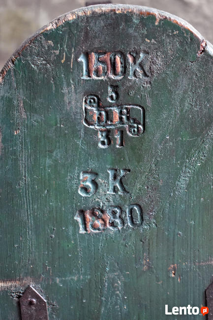 Zabytkowa waga z 1880 r.