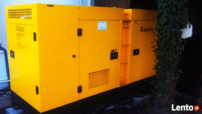 Agregat prądotwórczy 40 kW, niezabudowany, AVR, SZR,