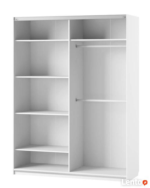 SELENE 30 - nowoczesna szafa ubraniowa dwudrzwiowa, z drzwia