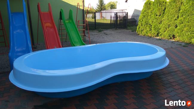 Basen poliestrowy 380/250/70 laminat łatwy w utrzymaniu