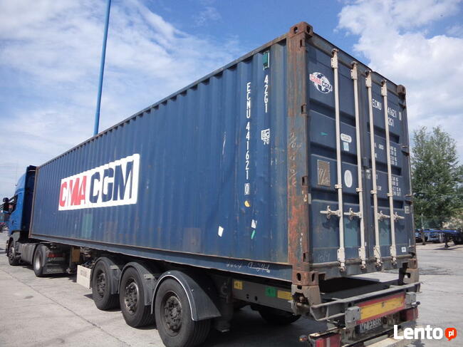 Kontener morski magazynowy budowlany 40 DV używany – TS-CONT