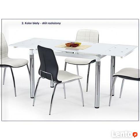 ROZKŁADANY STÓŁ EXTRIN - BIAŁY