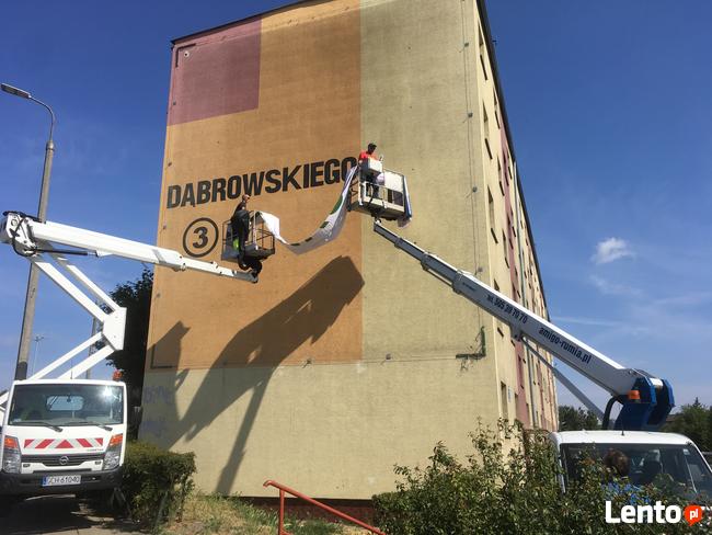 Wynajem podnośników koszowych 70m-45m-30m 4x4 -27m-22m