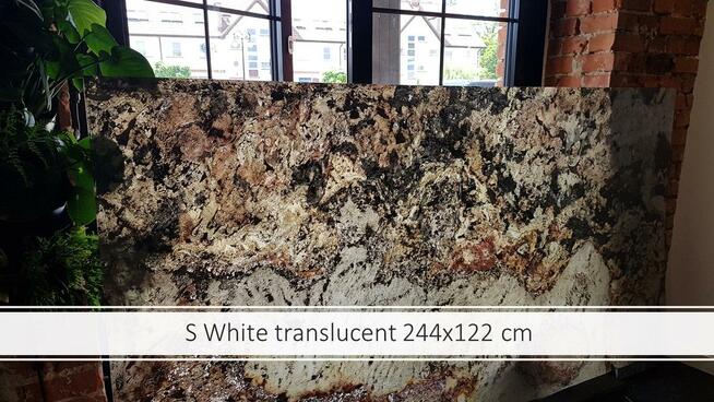 Fornir transparentny jasny S White po podświetlenia