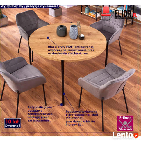 STÓŁ LANTIO - DĄB ZŁOTY