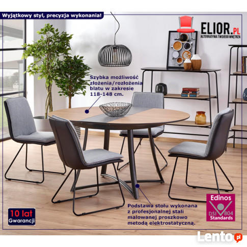 ROZKŁADANY STÓŁ DUMIO - DĄB ZŁOTY