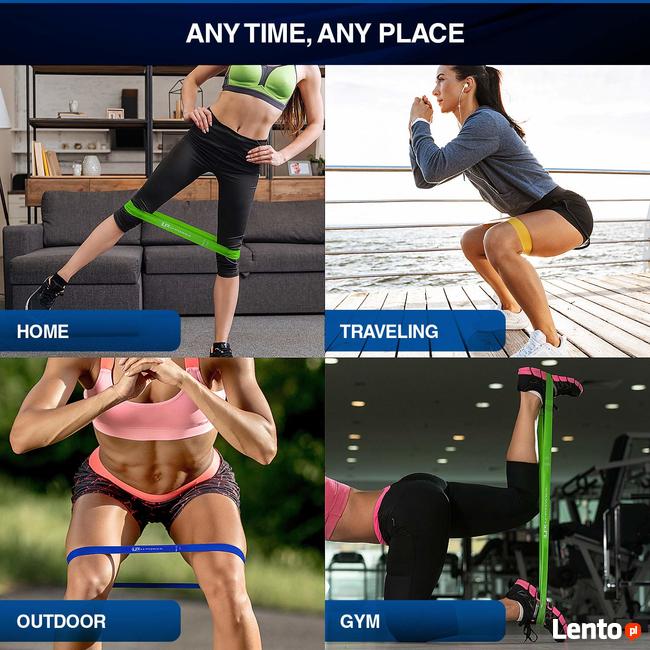 ZESTAW 5 GUM TRENINGOWYCH USA U-POWEX 3,5 - 22 KG