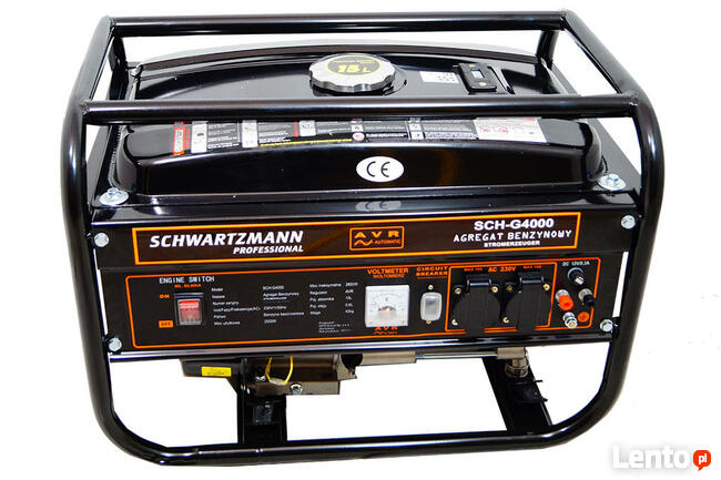 AGREGAT PRĄDOTWÓRCZY 2800W 7KM AVR miedź generator
