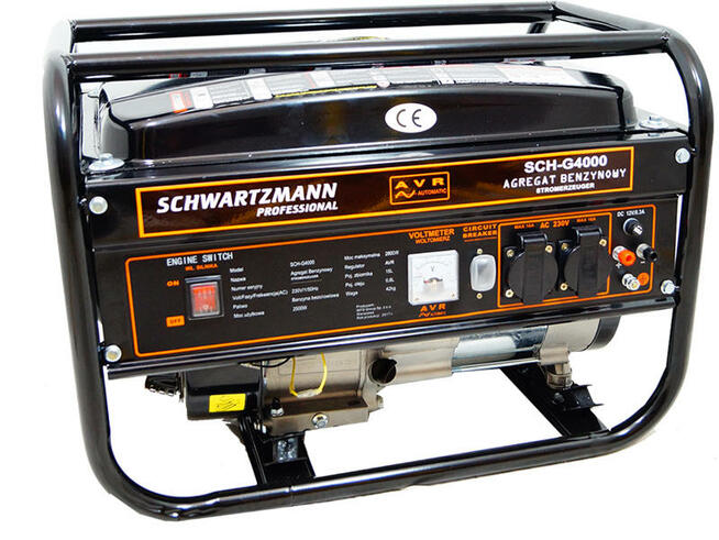 AGREGAT PRĄDOTWÓRCZY 2800W 7KM AVR miedź generator