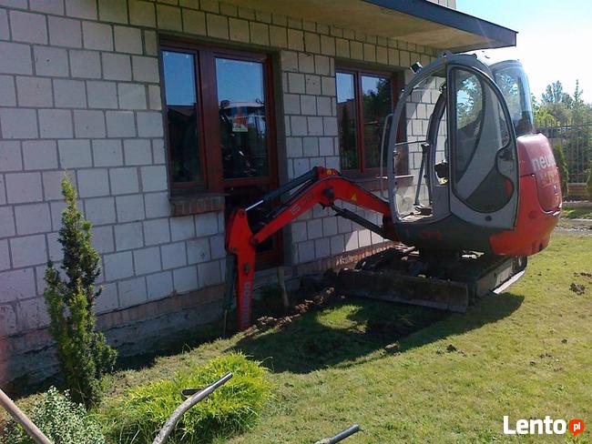 Usługi Minikoparka-Transport Wywrotka do 3,5t wykopy
