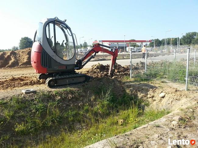 Usługi Minikoparka-Transport Wywrotka do 3,5t wykopy