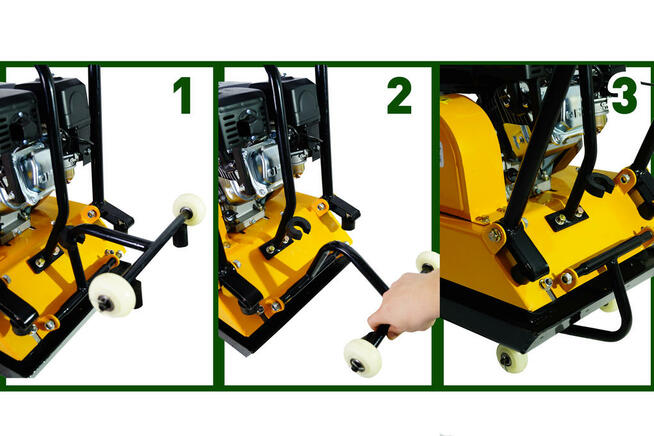 ZAGĘSZCZARKA ubijak gruntu SCH-ZG90 90KG 5,5KM + MATA