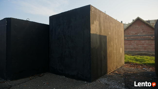 Szambo betonowe - 10m3 (niskie), jednokomorowe, szczelne