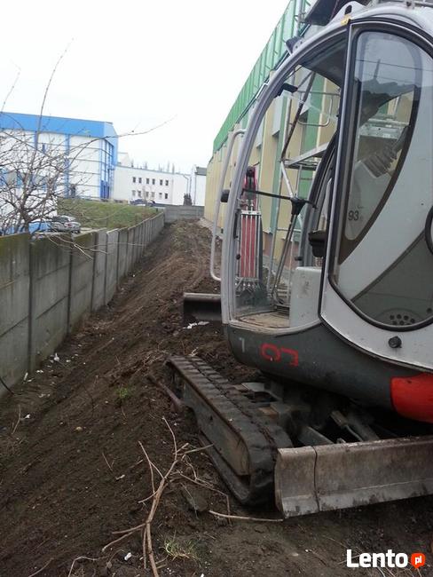 Usługi Minikoparka-Transport Wywrotka do 3,5t wykopy