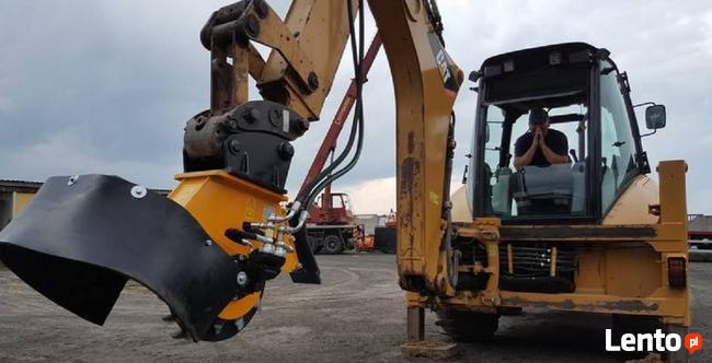 Frezarka do pni do koparki, koparko-ładowarki, mini koparki