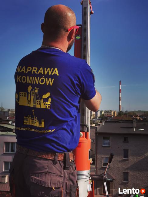 szlamowanie komina uszczelnianie naprawa komina frezowanie
