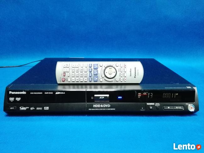 Nagrywarka DVD/HDD Panasonic DMR-EH52 / 80GB / Pilot
