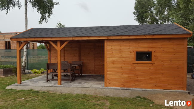 DOMEK LETNISKOWY + ALTANA 2w1 WIATA 3x5m na zamówienie