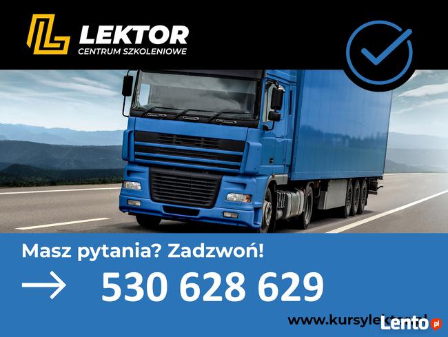 Kurs Prawo Jazdy Kat. C CE D kod 95 przewóz rzeczy i osób