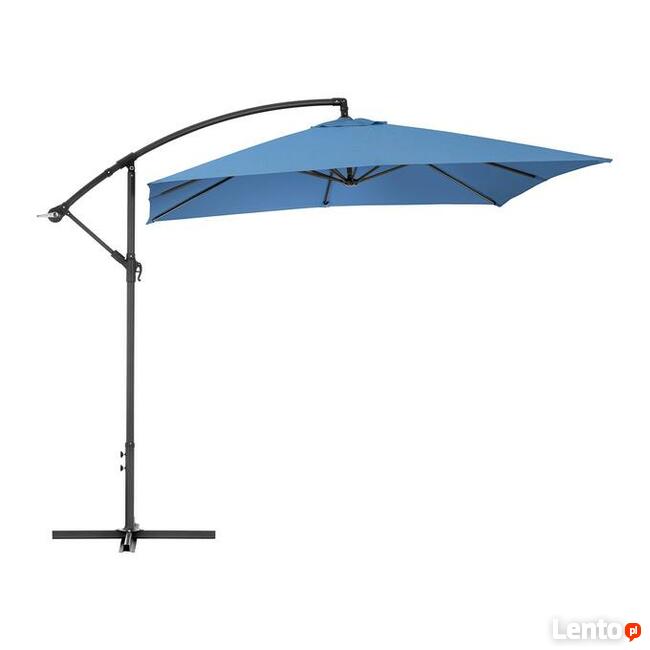 Parasol ogrodowy wiszący 9 kolorów kwadratowy 250x250cm