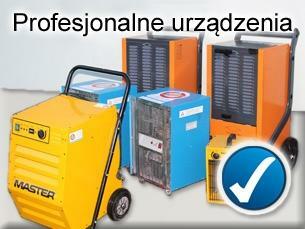 Osuszacze przenośne, kondensacyjne, bezinwazyjne. Wynajem.