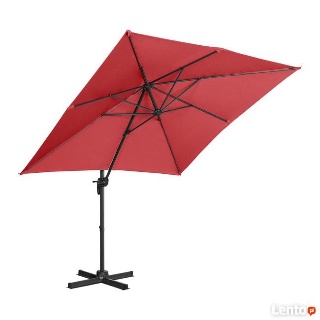 Parasol ogrodowy na wysięgniku 9 kolorów obrotowy 2,5x2,5m