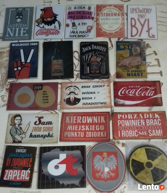 Magnesy na lodówkę PRL