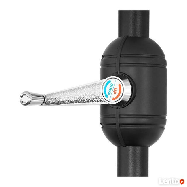 Parasol do kawiarni ogrodu i na taras 3m odchylany 9 kolorów