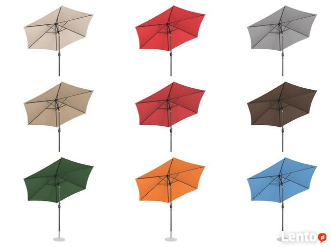 Parasol do kawiarni ogrodu i na taras 3m odchylany 9 kolorów