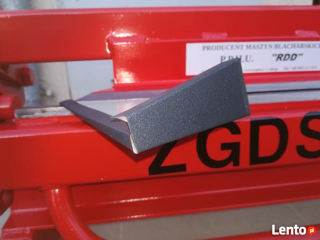 Zaginarka giętarka do blachy w karo gont ZGDS-45