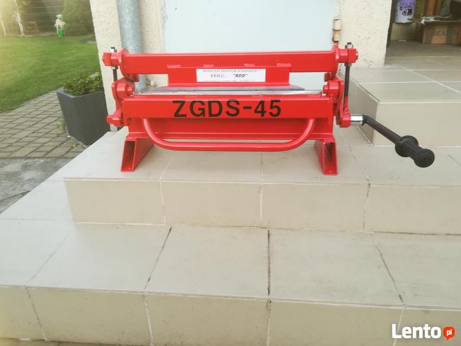 Zaginarka giętarka do blachy w karo gont ZGDS-45