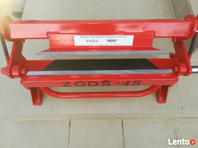Zaginarka giętarka do blachy w karo gont ZGDS-45