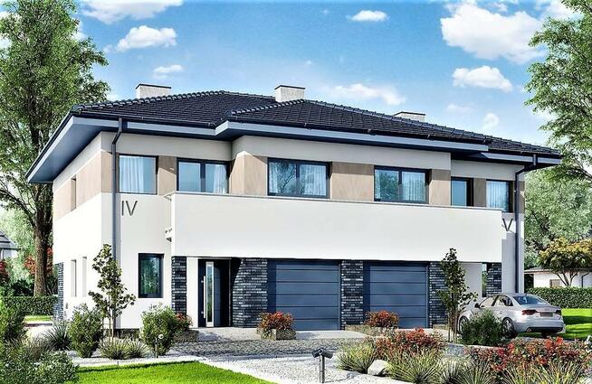 WILLA JULIA - nowoczesny dom bliźniak