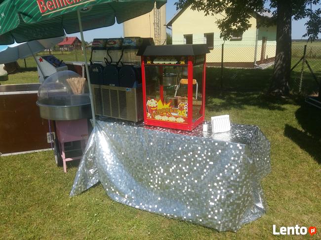 Wynajem wata cukrowa popcorn sorbet wynajem na imprezę