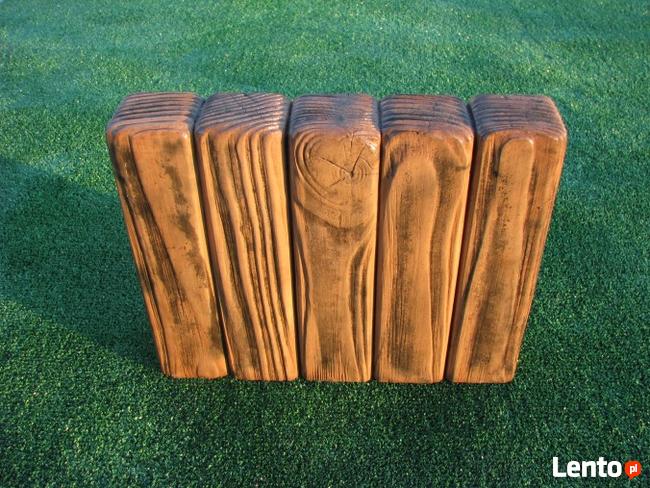 Palisada, palinea, obrzeże palisadowe palisada ogrodowa-beton