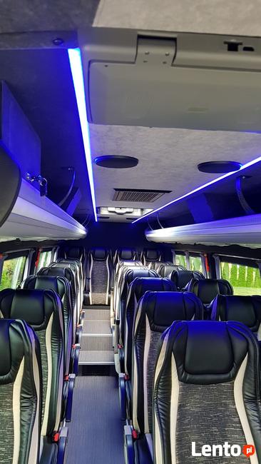 Wynajem busów VIP 8-55 os, wraz z kierowcą. Krajowe przewoz