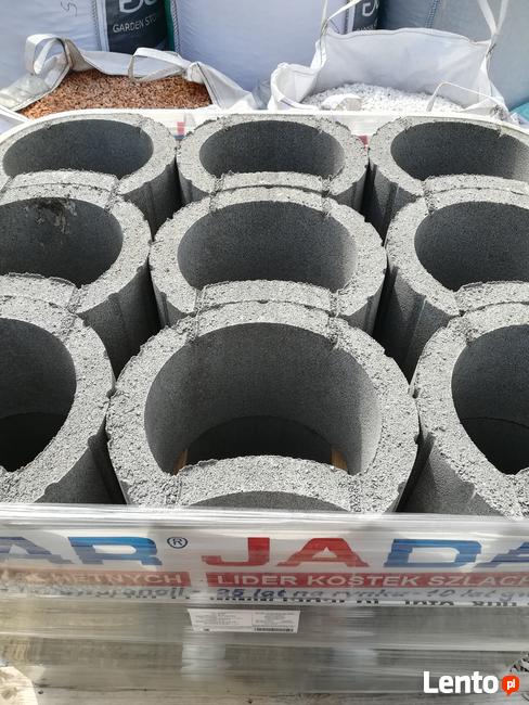 Gazon szary doniczka beton kostka brukowa