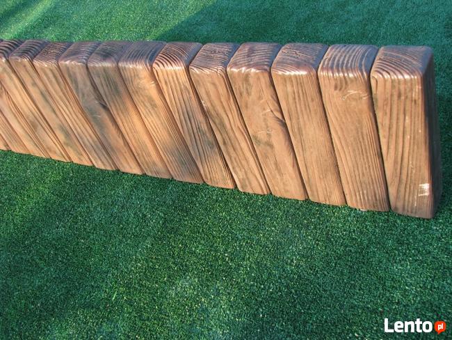 Palisada, palinea, obrzeże palisadowe palisada ogrodowa-beton