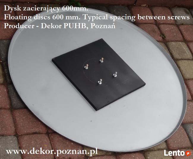 Dysk zacierający 600mm