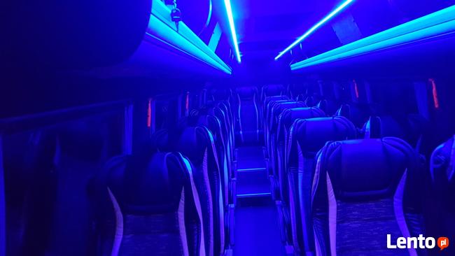 Wynajem busów VIP 8-55 os, wraz z kierowcą. Krajowe przewoz