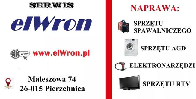 ElWron serwis RTV AGD naprawa telewizorów pralek spawarek