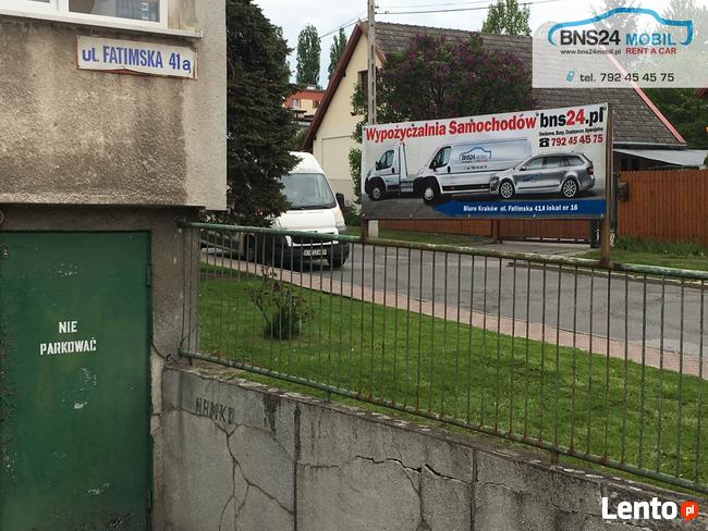 Wypożyczalnia wynajem samochodów pojazdów aut Kraków