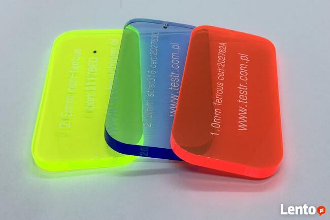 Testery do wykrywaczy metali i skanerów X-RAY