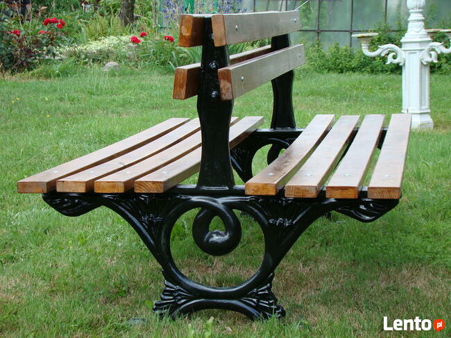 NOGI ŻELIWNE ŁAWKA PODWÓJNA OGRODOWA PARKOWA MIEJSKA