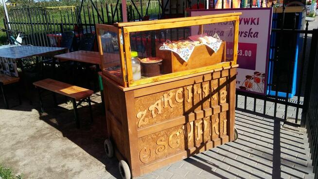 sprzedam mobilny wózek gastronomiczny