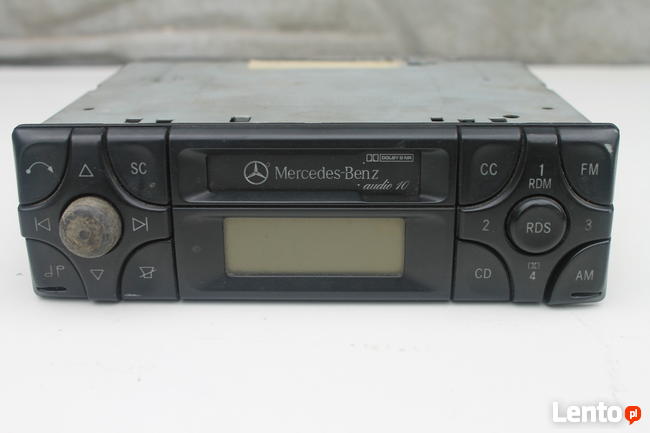 Radioodtwarzacz MERCEDES Audio 10 Oryginał Dolby RDS