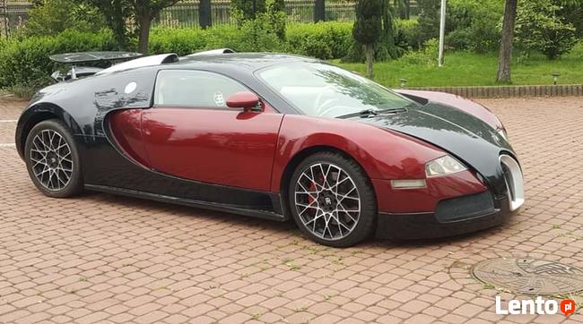 Archiwalne Bugatti Veyron replika Bydgoszcz