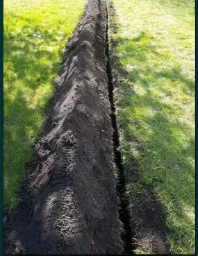 WYKOPY KOPARKA ŁAŃCUCHOWA PRĄD WODA GAZ