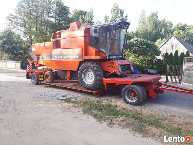 transport maszyn rolniczych i budowlanych